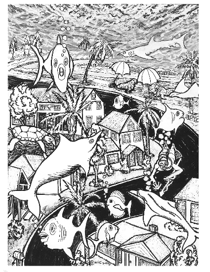"Fish Tales", copyright Bill Carmel, 2007